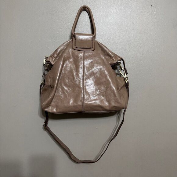 Hobo Shelia large satchel in beige tan color - Picture 2 of 9